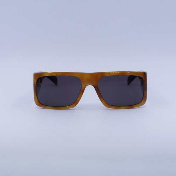 Saint Laurent SL635ACETATE 005 Sunglasses Havana Rectangle Frame, Grey Lenses - Picture 3 of 11